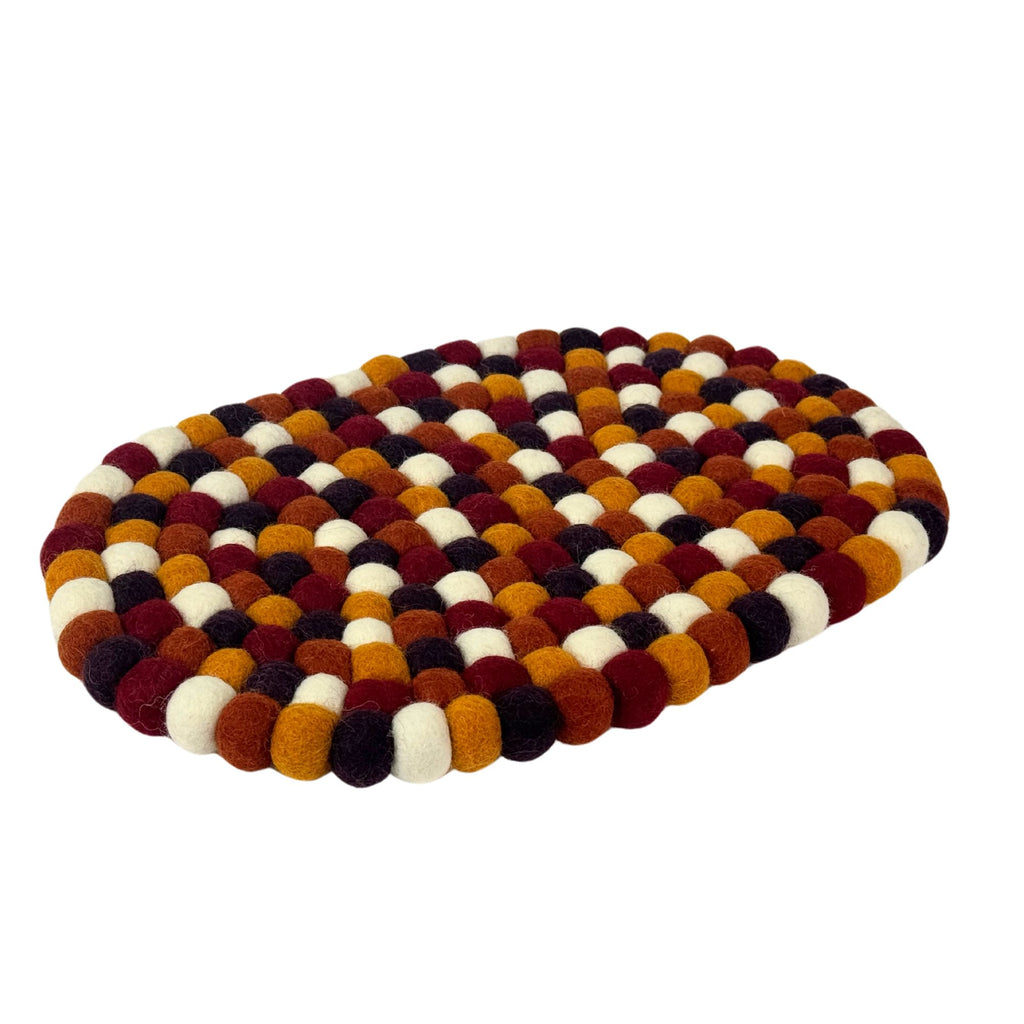 Felt Casserole Trivet, Harvest