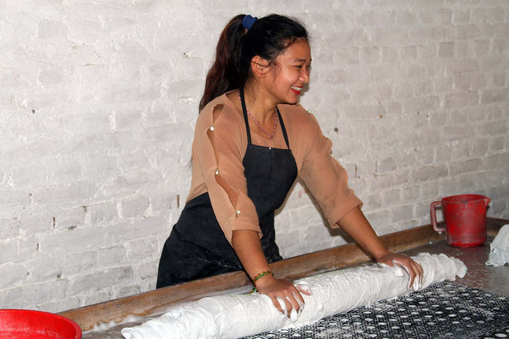 Felt Casserole Trivet, Heather grey