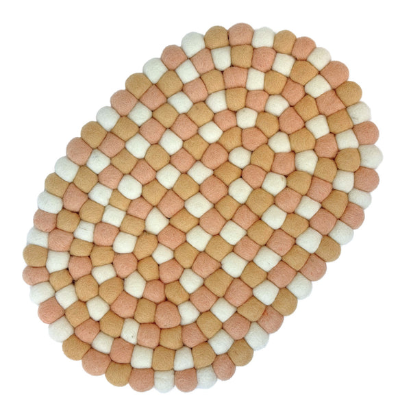 Felt Casserole Trivet, Sunset Sands