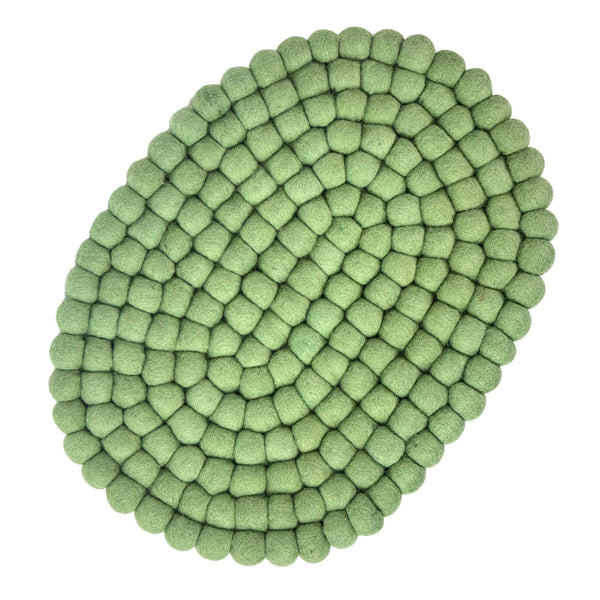 Felt Casserole Trivet, Sage