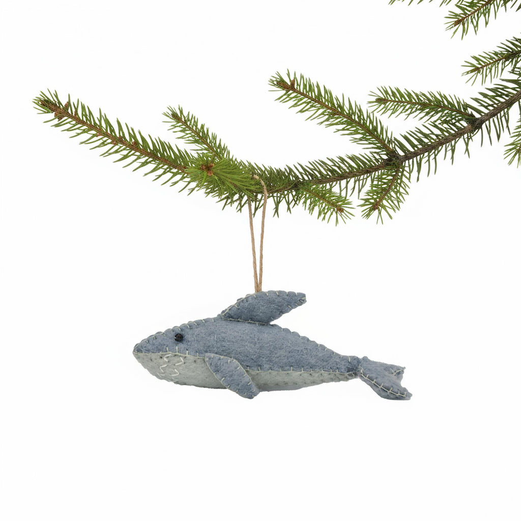 Shark Felt Ornament