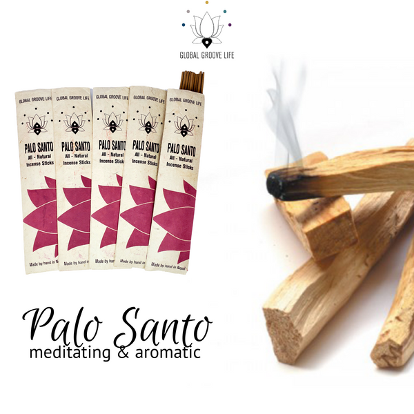 Palo Santo Incense Natural Aromatic Incense Sticks – 75 Count (5 packs of 15)