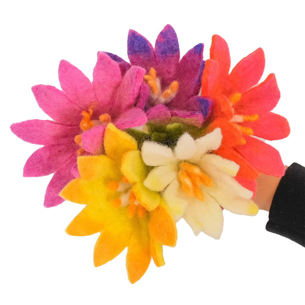 Handmade Felt Flower Bouquet