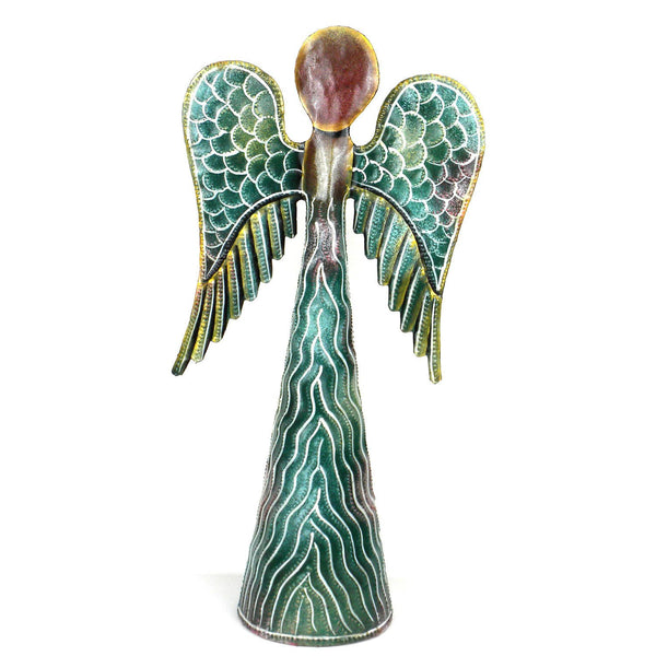 Hand Painted Standing Angel