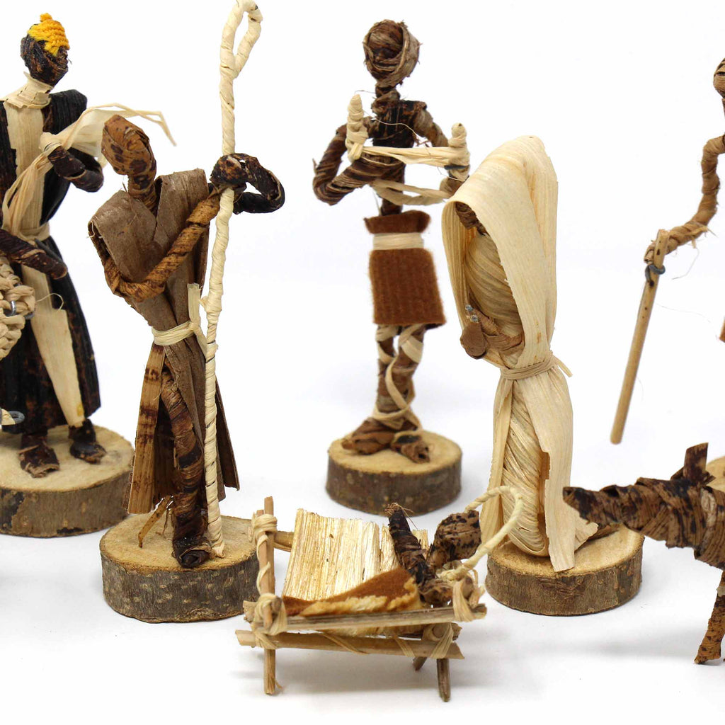 Banana Fiber Nativity Set - Esther Kariuki