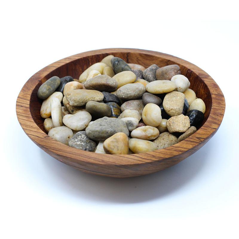 7.5-Inch Hand-carved Olive Wood Bowl - Jedando Handicrafts