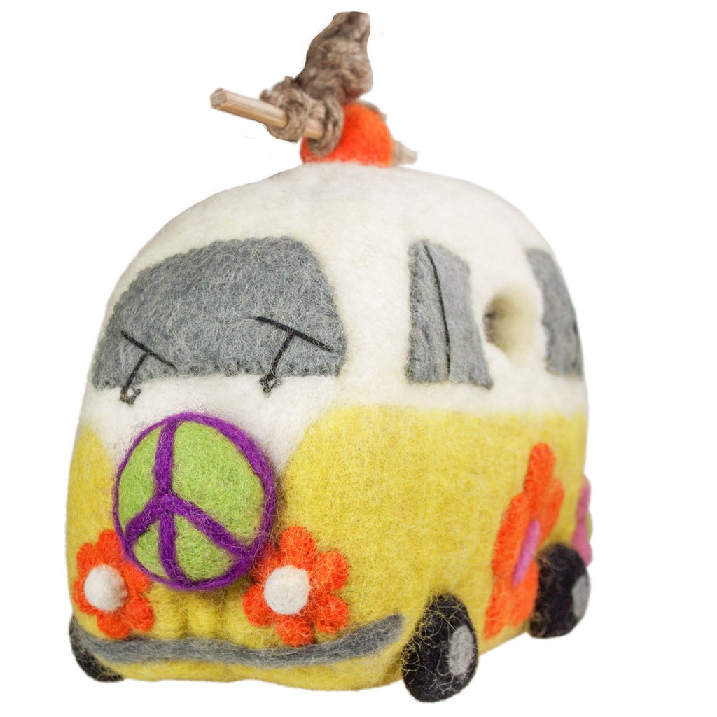 Wild Woolies Felt Birdhouse - Magic Bus